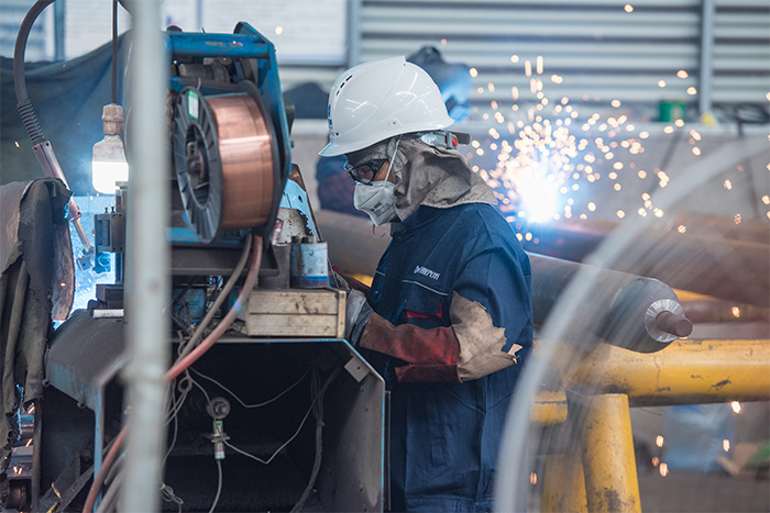 甘肃网架焊接车间